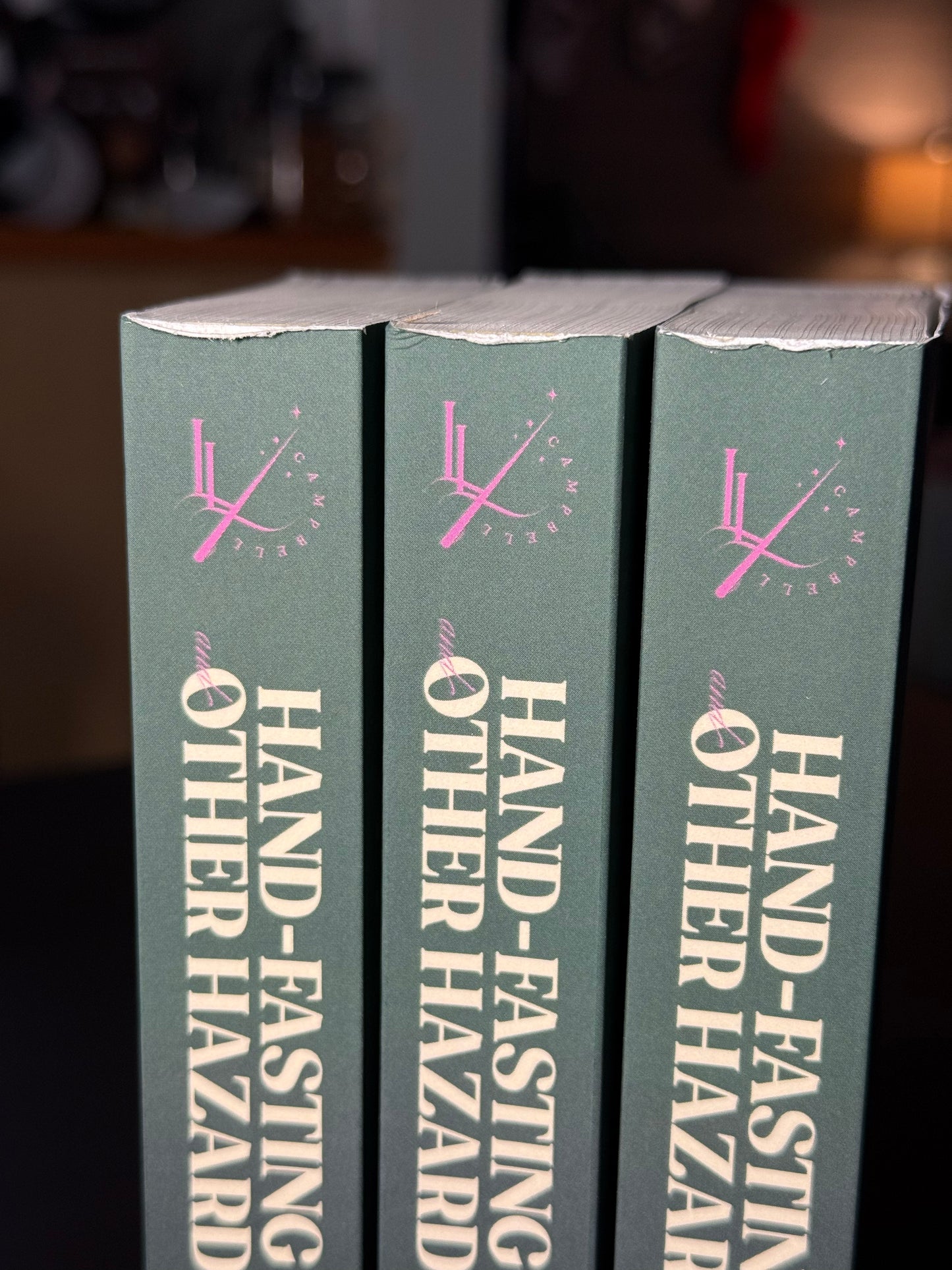 Hand-Fasting and Other Hazards - Signed Paperback (DAMAGED)