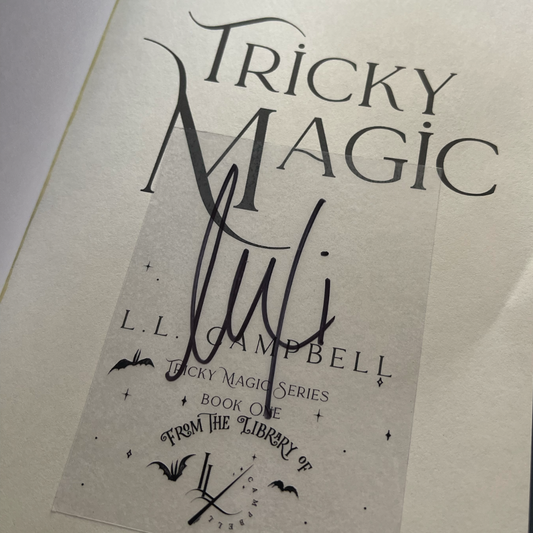 Book Plate - Tricky Magic Book Plate