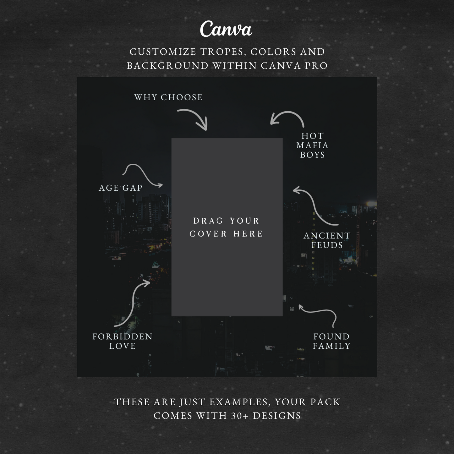 Dark Romance - Cosmos Template Pack